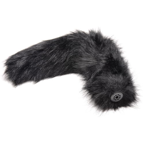Interchangeable Black Fox Tail