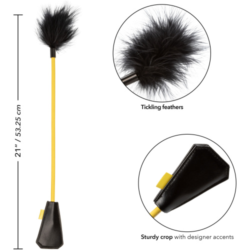 Boundless Feather Crop - Black