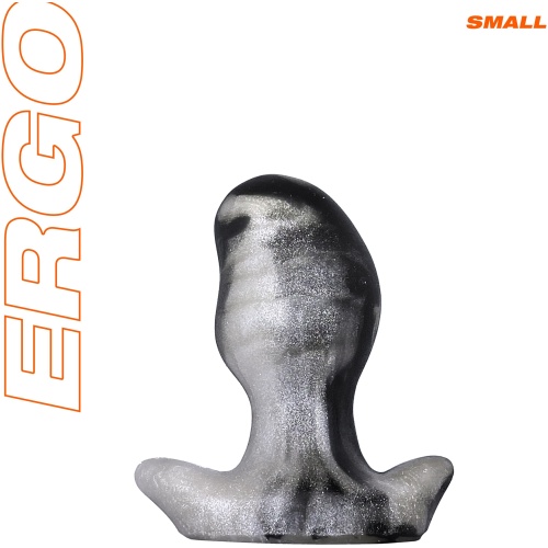 Ergo Butt Plug - Small - Platinum Swirl