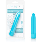 Mini Neon Multi-Speed Vibe 4.5 Inches - Blue