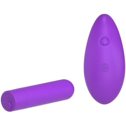 Fantasy for Her - Her Rechargeable Remote Control Bullet Purple