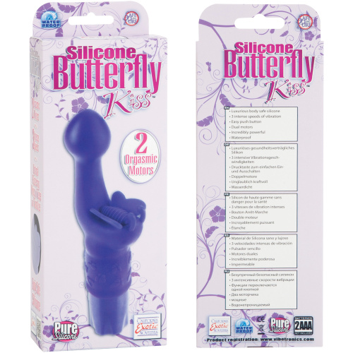 Silicone Butterfly Kiss - Purple
