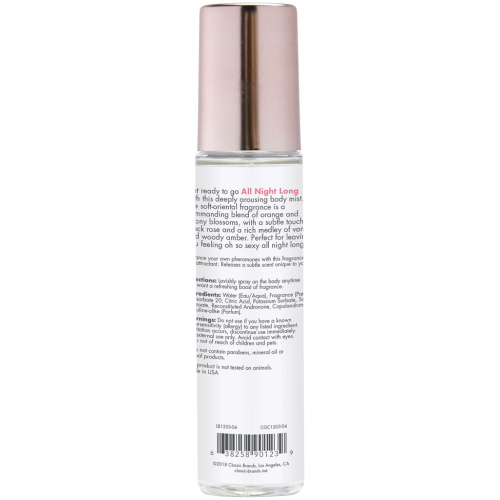 Pheromone Fragrance Mist All Night Long 3.5 Fl. Oz.