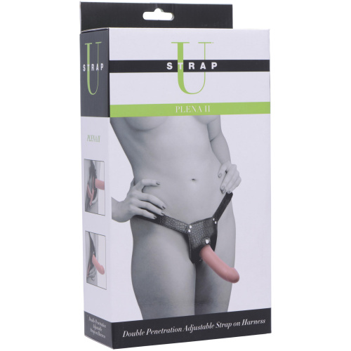 Plena II Double Penetration Adjustable Strap on  Harness