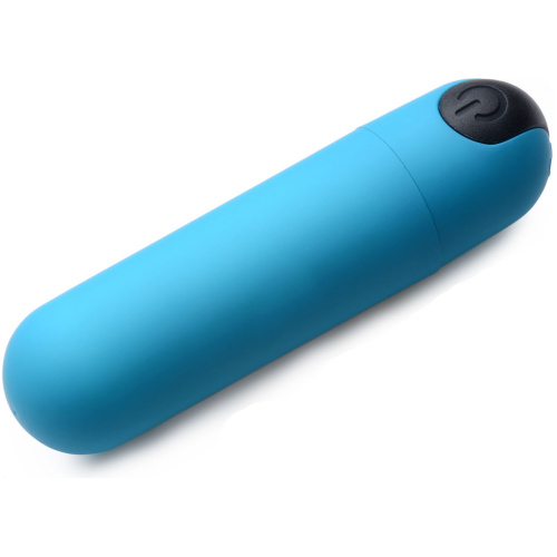 Bang Vibrating Bullet With Remote Control - Blue