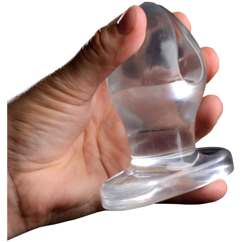 Anchored Clear Anal Plug