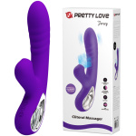 Pretty Love Jersey Sucking and Vibrating Rabbit -  Purple