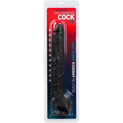 Dick Rambone Cock - 17 Inch - Black