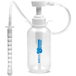 Pump Action Enema Bottle With Nozzle