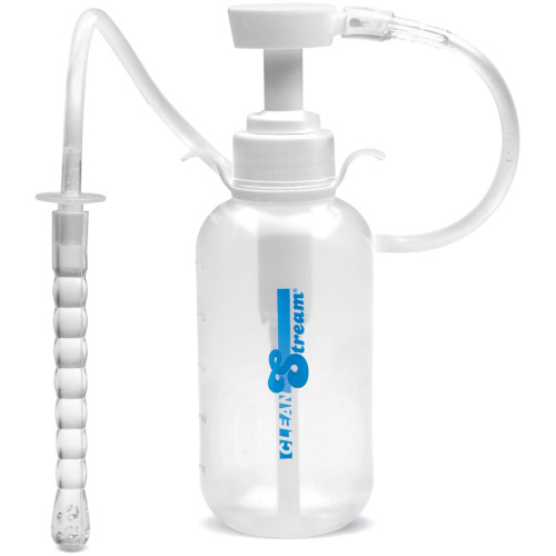 Pump Action Enema Bottle With Nozzle