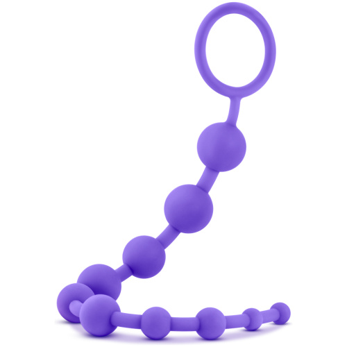 Luxe Silicone 10 Beads - Purple