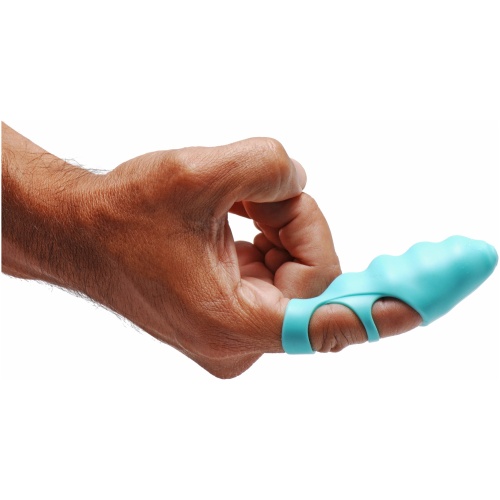 Ripples Finger Bang-Her Vibe - Teal