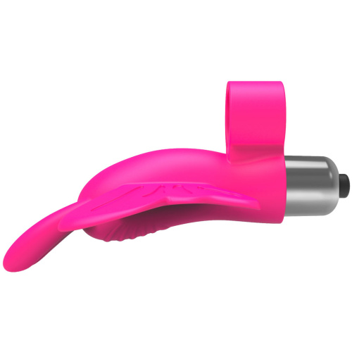 The 9's Flirt Finger Butterfly Finger Vibrator - Pink