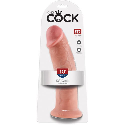 King Cock 10-Inch Cock - Flesh