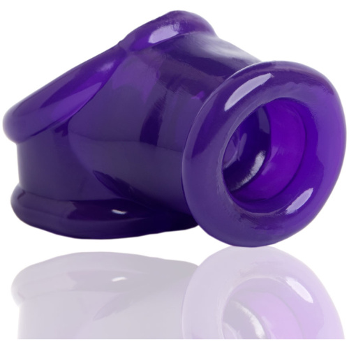 Powersling Cocksling With Ballstretcher - Eggplant