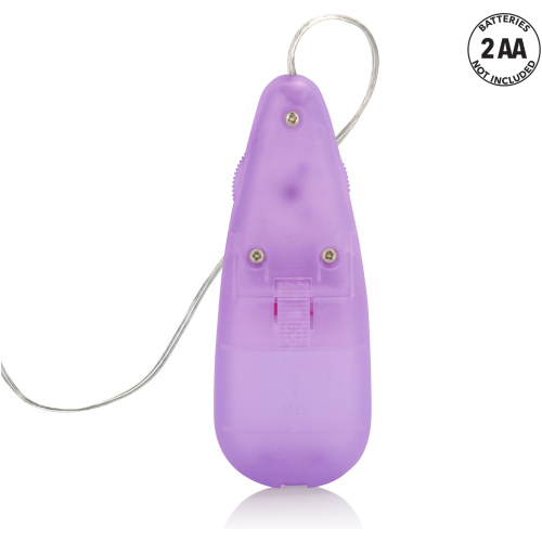 Silicone Slims Vibrating Smooth Bullet - Purple