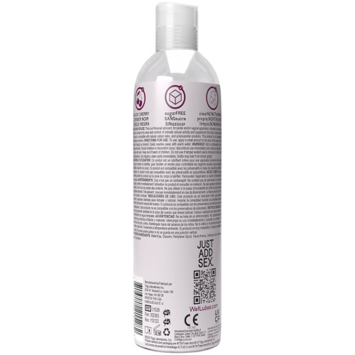 Wet Delicious Oral Play - Black Cherry - Waterbase Flavored Lubricant 4 Oz