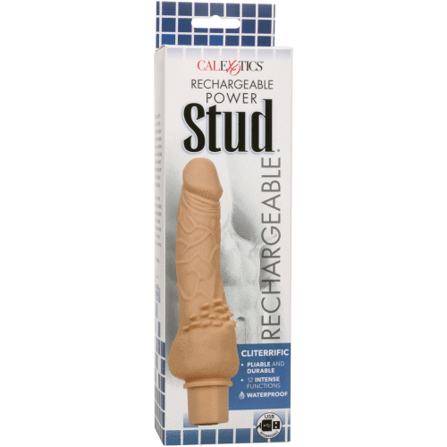 Rechargeable Power Stud Cliterrific - Ivory