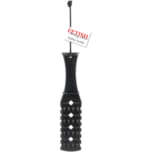 Fetish Fantasy Series Rubber Paddle - Black
