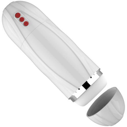 Vibrating Cocksucker - White