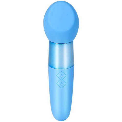 Rina Rechargeable Dual Motor Silicone 15- Function Vibrator - Blue