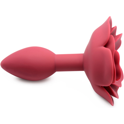 Booty Bloom Silicone Rose Anal Plug - Small