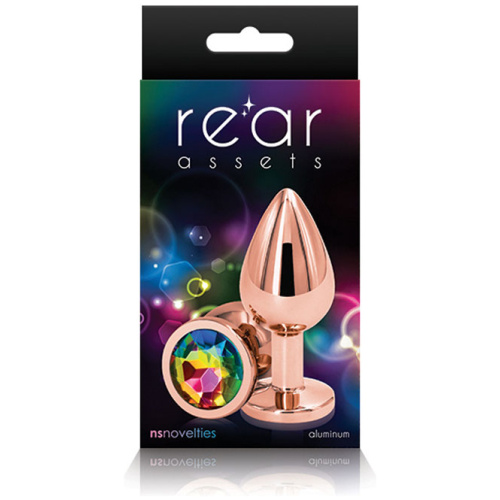 Rear Assets - Rose Gold - Medium - Rainbow
