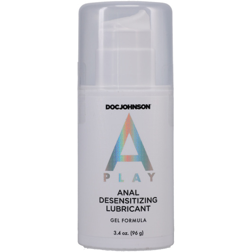 A-Play - Anal Desensitizing Lubricant - Gel  Formula - 3.4 Fl. Oz. - Bulk