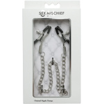 Sex and Mischief Chained Nipple Clamps