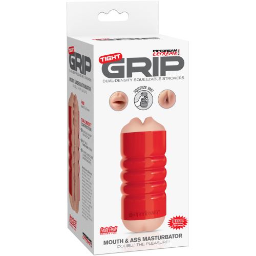 Pipedream Extreme Tight Grip Mouth and Ass Masturbator