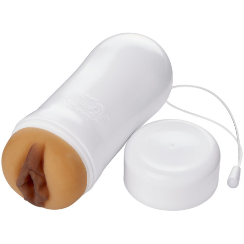 Pleasure Pussy Pocket Stroker Water Activated - Tan