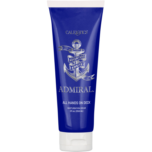 Admiral All Hands on Deck Masturbation Cream Tube  8 Oz