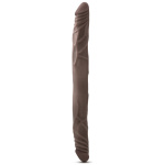 Dr. Skin - 14 Inch Double Dildo - Chocolate