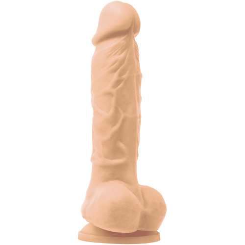 Colours - Pleasures - Vibrating - 5 Inch Dildo - White