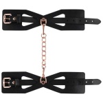Brat Handcuffs - Black / Rose Gold