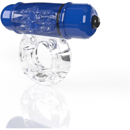 Screaming O 4b - Owow Super Powered Vibrating Ring - Blueberry