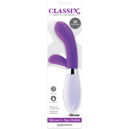 Silicone G-Spot Rabbit - Purple