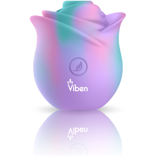 Zen Rose - Unicorn - Handheld Rose Clitoral and Nipple Stimulator