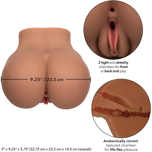 Stroke It Bbl Booty - Brown