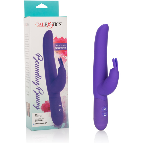 Posh 10-Function Silicone Bounding Bunny - Purple