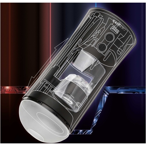 Bionic Power Stroking Masturbator - Black