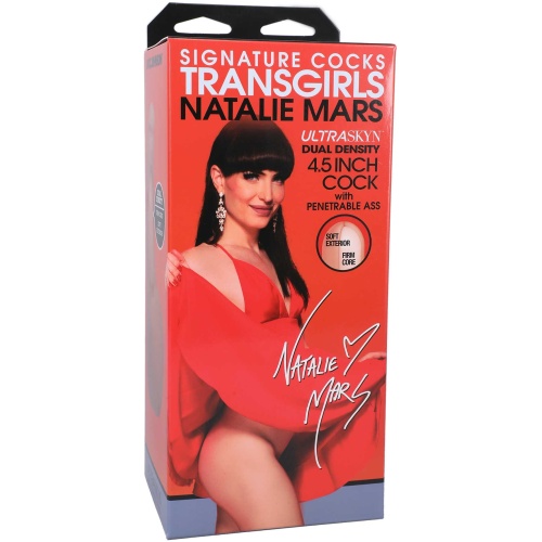 Signature Cock With Penetrable Ass - Transgirls - Natalie Mars - Vanilla