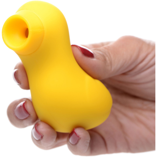 Sucky Ducky Silicone Clitoral Stimulator - Yellow