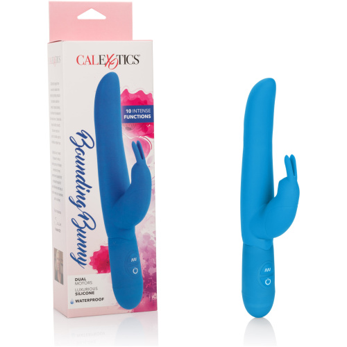 Posh 10-Function Silicone Bounding Bunny - Blue