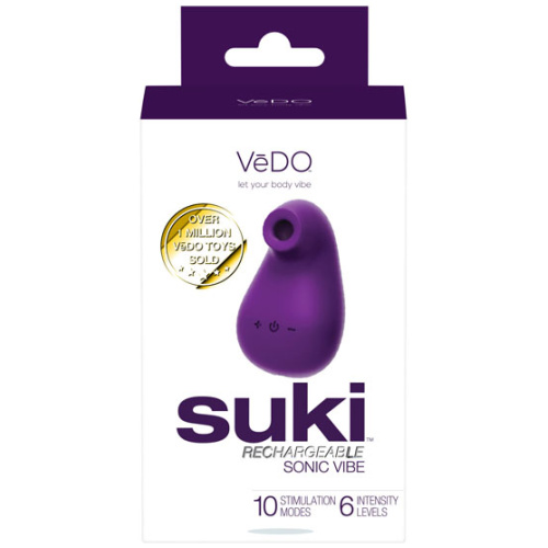 Suki Rechargeable Sonic Vibe - Deep Purple