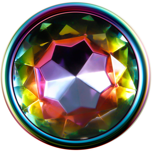 Rainbow Metal Plug - Large