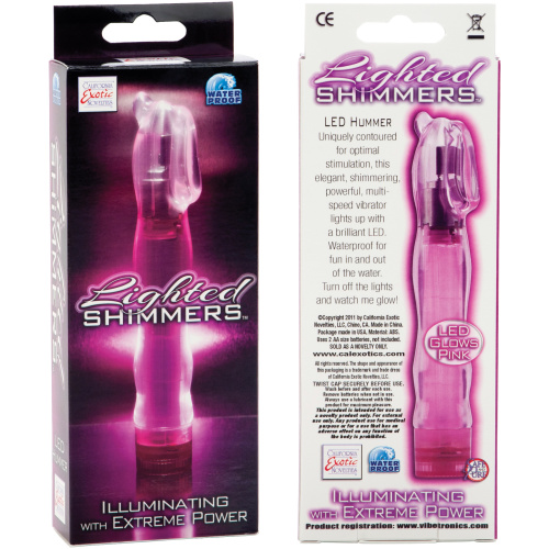 Lighted Shimmers Led Hummers - Pink