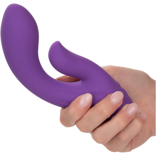 Stella Liquid Silicone Dual Pleaser - Purple