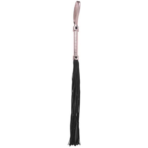 Brat Flogger - Black / Rose Gold
