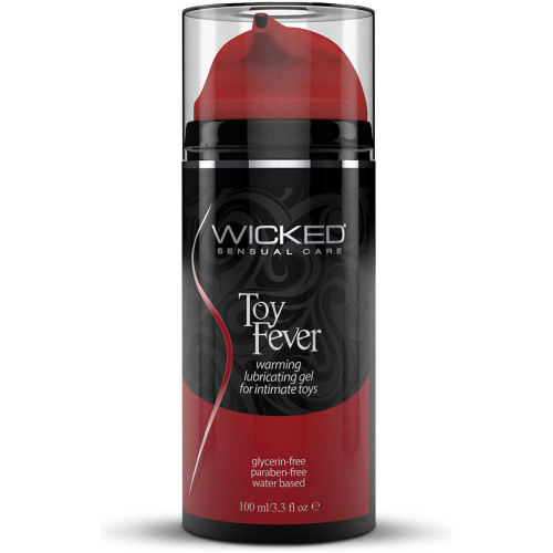Toy Fever Warming Lubricating Gel for Intimate  Toys - 3.3 Fl. Oz.